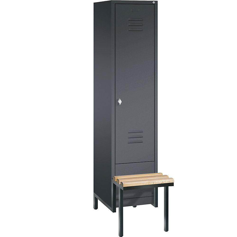 Penderie CLASSIC avec châssis inférieur servant de banc