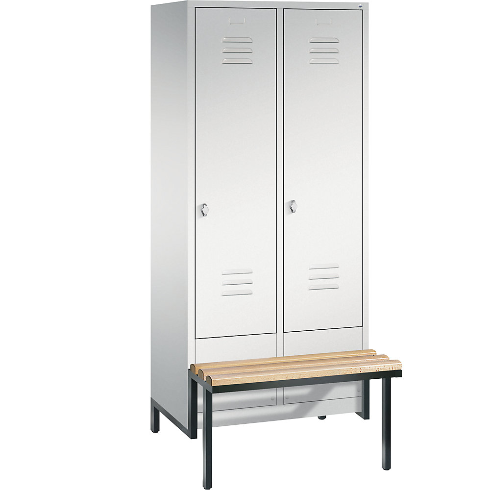 Penderie CLASSIC avec châssis inférieur servant de banc