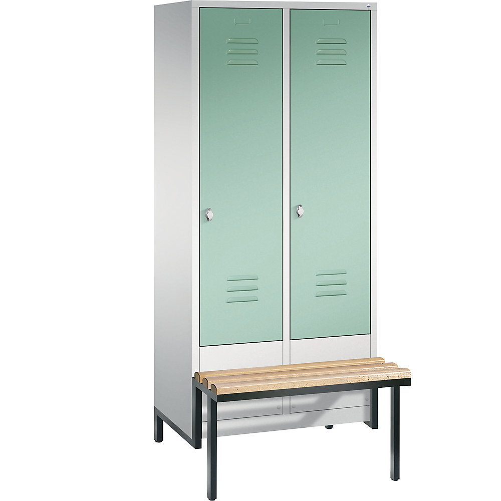 Penderie CLASSIC avec châssis inférieur servant de banc