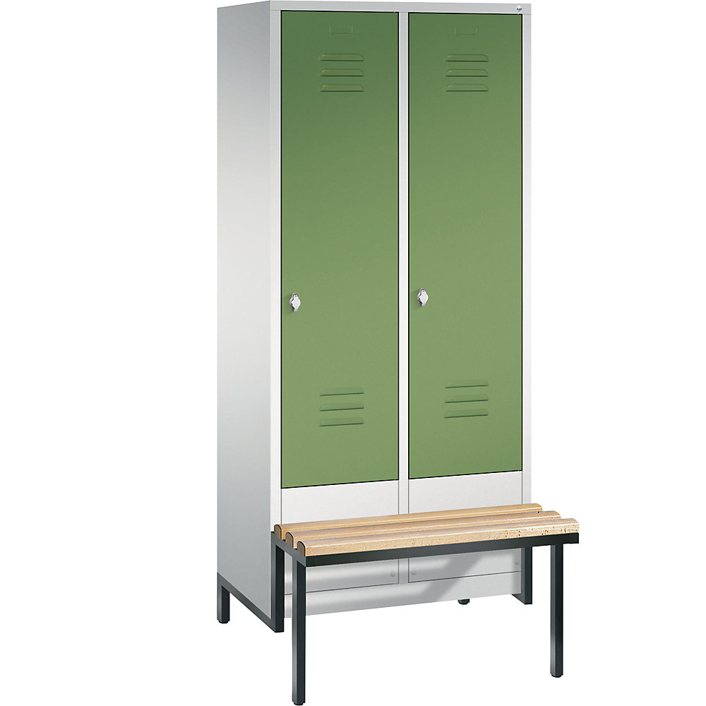 Penderie CLASSIC avec châssis inférieur servant de banc
