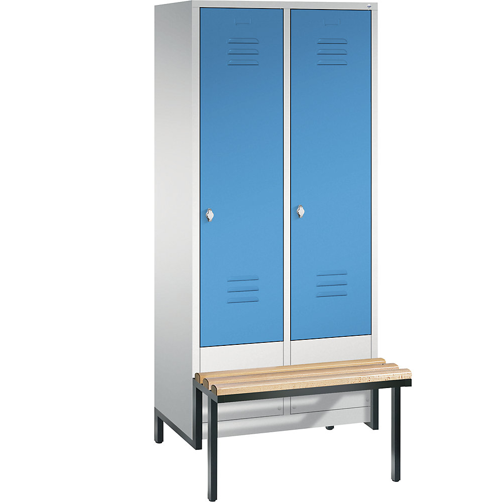 Penderie CLASSIC avec châssis inférieur servant de banc