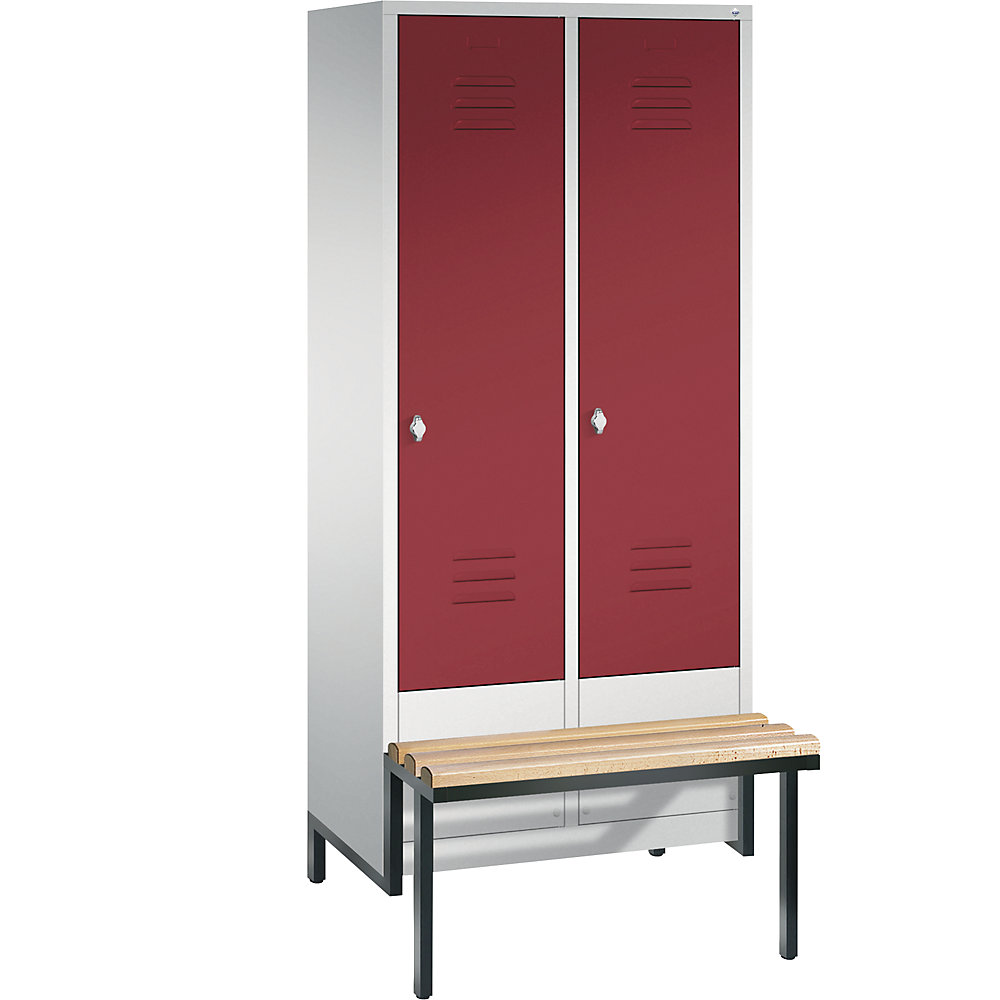 Penderie CLASSIC avec châssis inférieur servant de banc