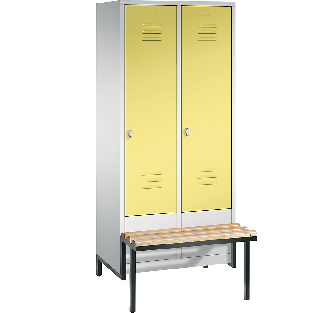 Penderie CLASSIC avec châssis inférieur servant de banc