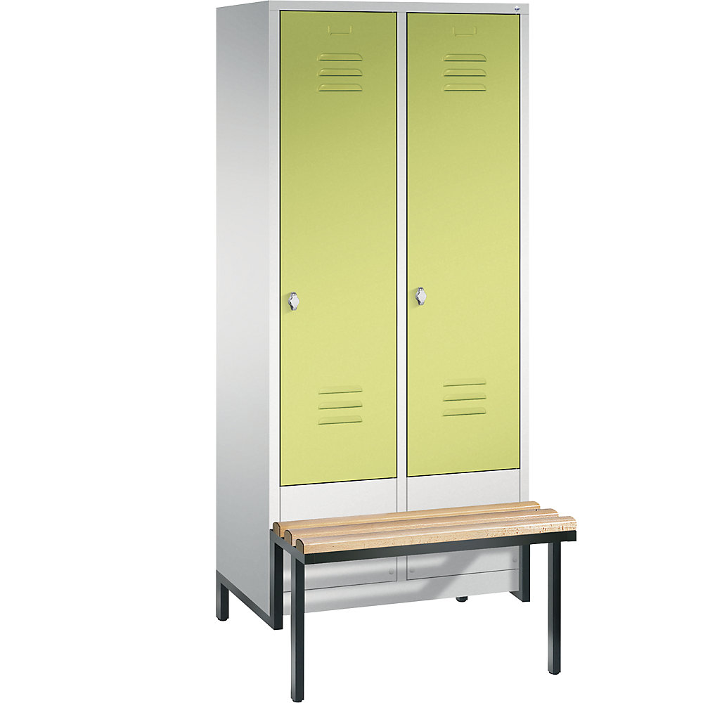 Penderie CLASSIC avec châssis inférieur servant de banc