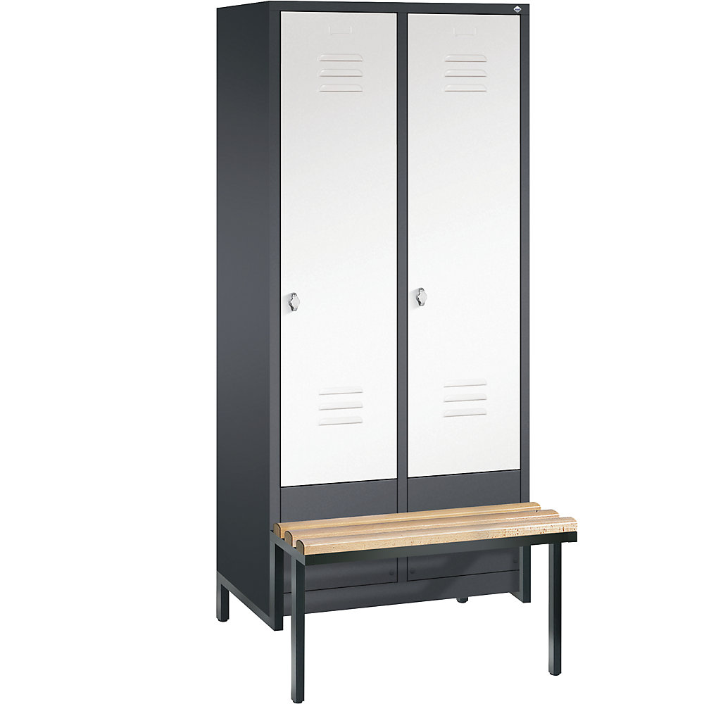 Penderie CLASSIC avec châssis inférieur servant de banc