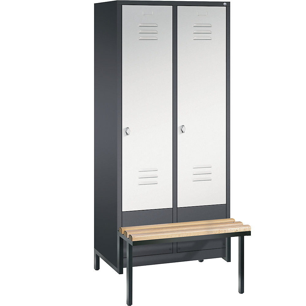 Penderie CLASSIC avec châssis inférieur servant de banc