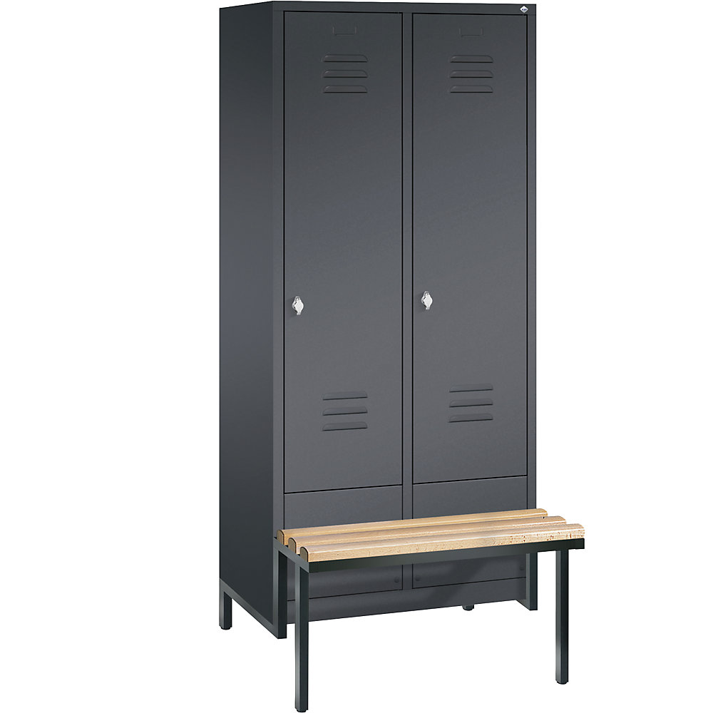 Penderie CLASSIC avec châssis inférieur servant de banc