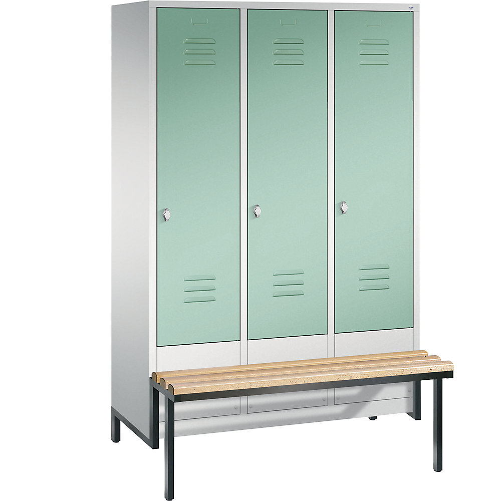 Penderie CLASSIC avec châssis inférieur servant de banc