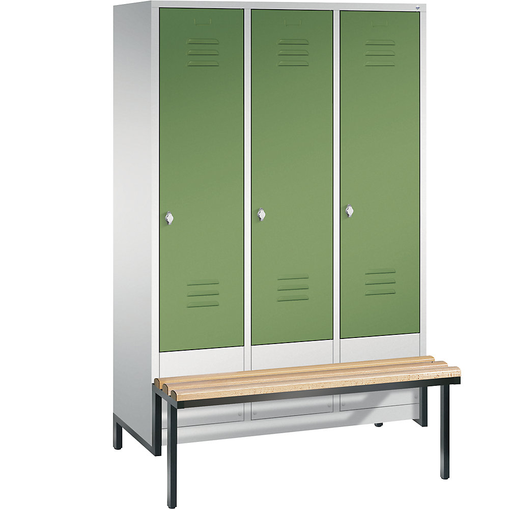 Penderie CLASSIC avec châssis inférieur servant de banc