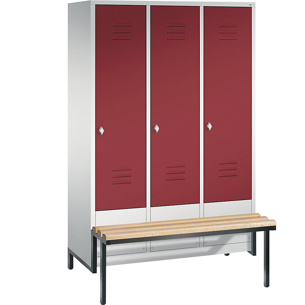 Penderie CLASSIC avec châssis inférieur servant de banc
