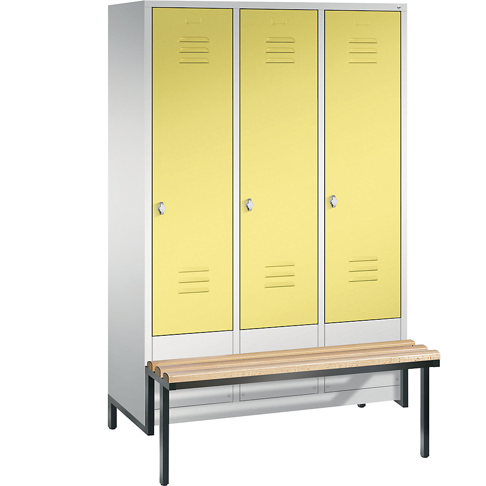 Penderie CLASSIC avec châssis inférieur servant de banc