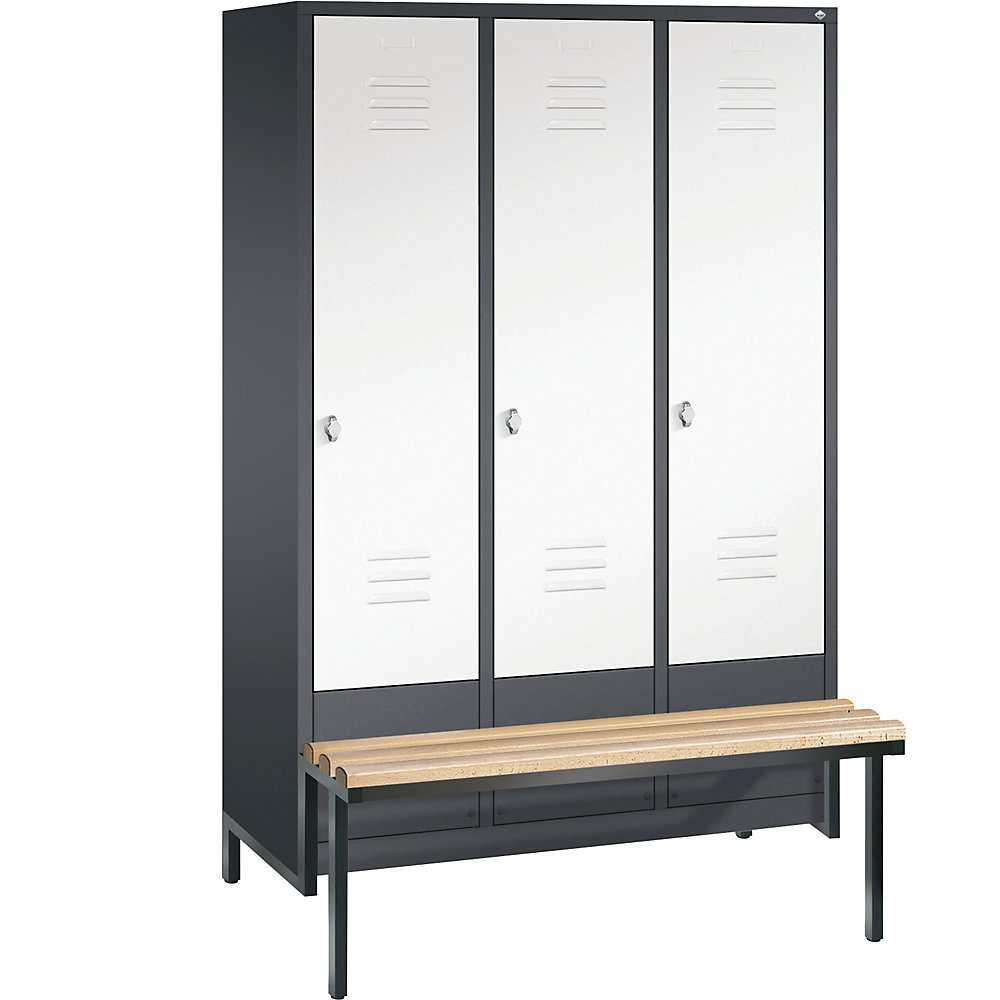 Penderie CLASSIC avec châssis inférieur servant de banc