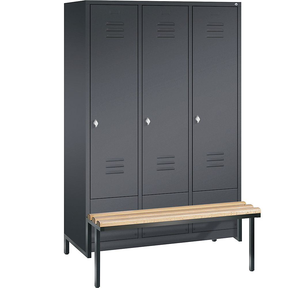Penderie CLASSIC avec châssis inférieur servant de banc