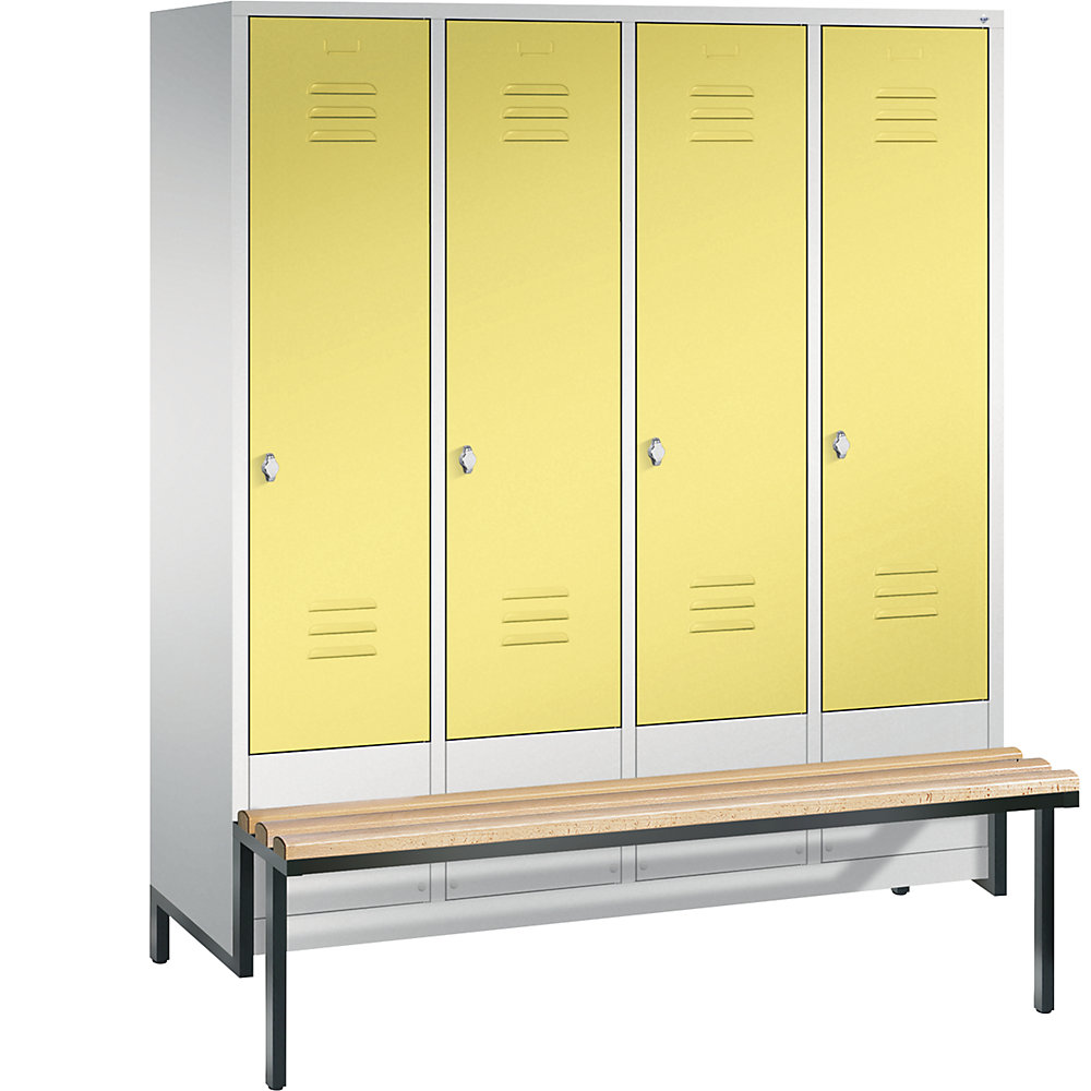 Penderie CLASSIC avec châssis inférieur servant de banc