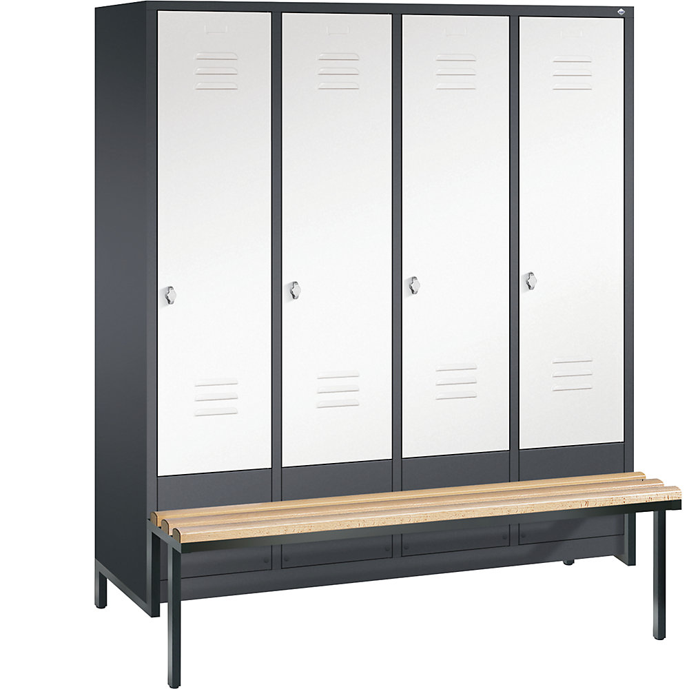 Penderie CLASSIC avec châssis inférieur servant de banc