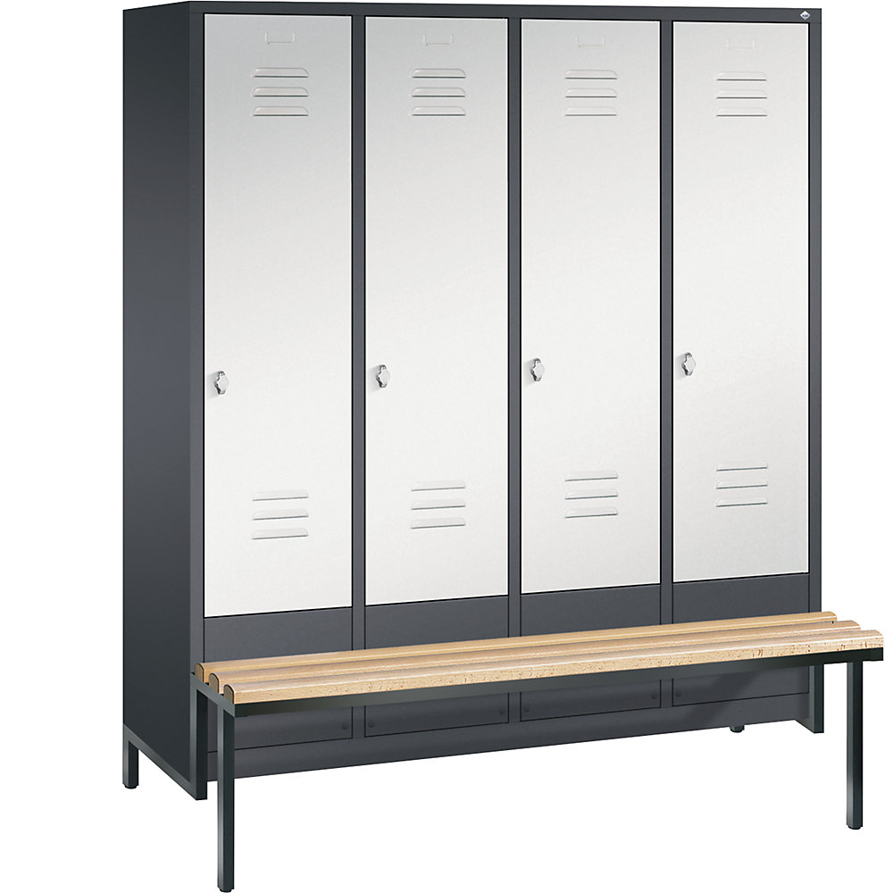 Penderie CLASSIC avec châssis inférieur servant de banc