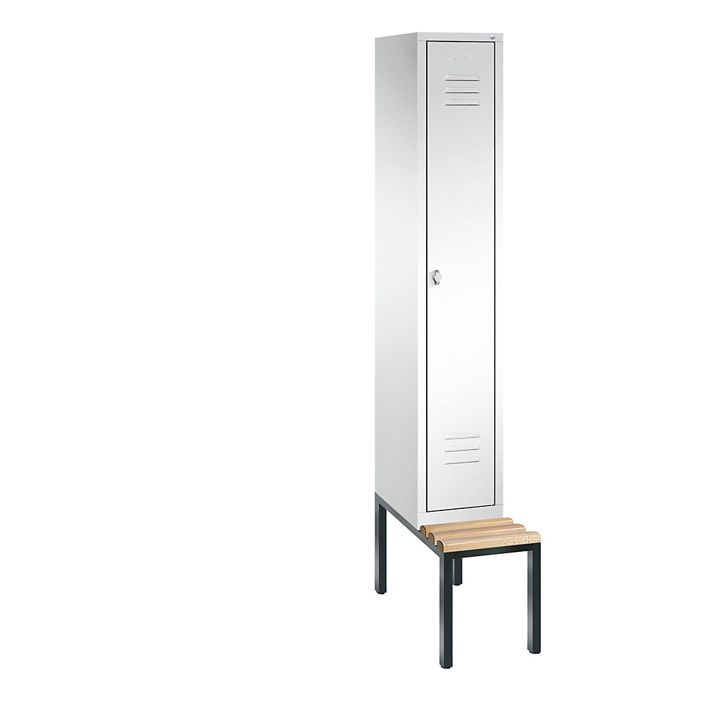 Vestiaire CLASSIC avec banc monté en dessous