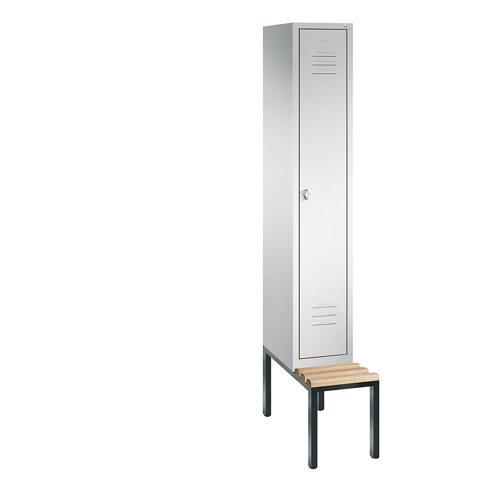 Vestiaire CLASSIC avec banc monté en dessous