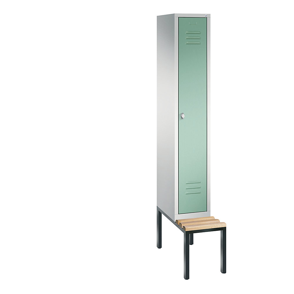 Vestiaire CLASSIC avec banc monté en dessous