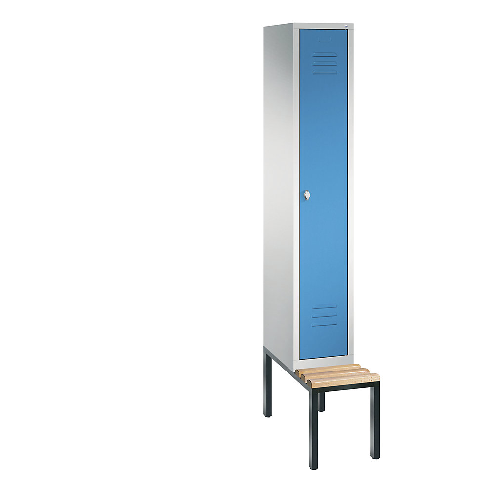 Vestiaire CLASSIC avec banc monté en dessous