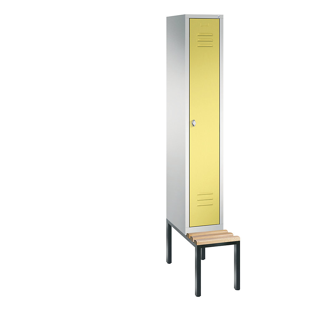 Vestiaire CLASSIC avec banc monté en dessous