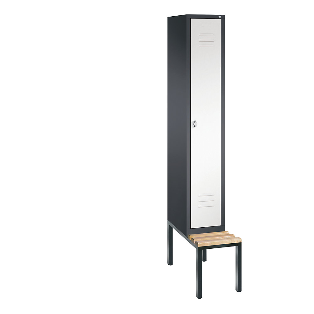 Vestiaire CLASSIC avec banc monté en dessous