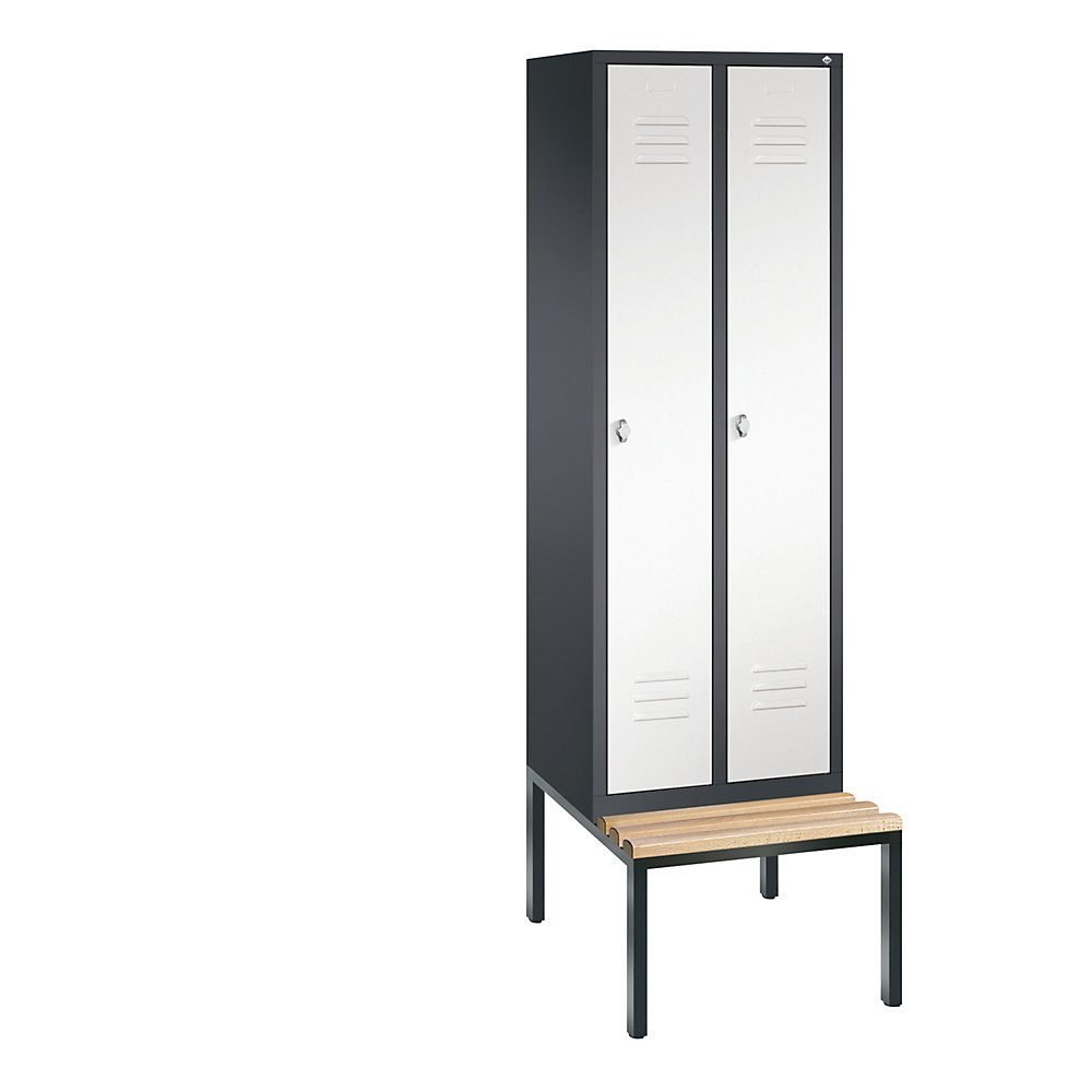 Vestiaire CLASSIC avec banc monté en dessous