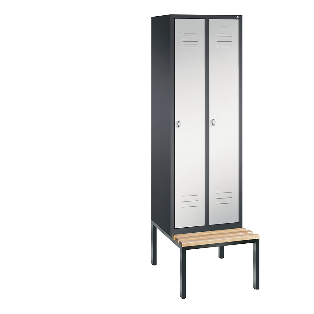 Vestiaire CLASSIC avec banc monté en dessous