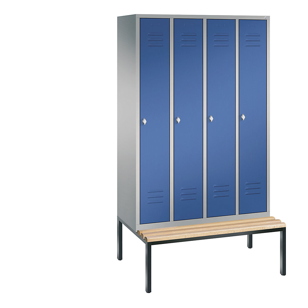 Vestiaire CLASSIC avec banc monté en dessous