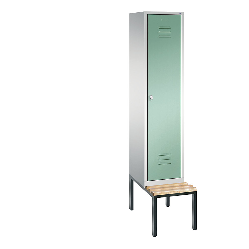 Vestiaire CLASSIC avec banc monté en dessous