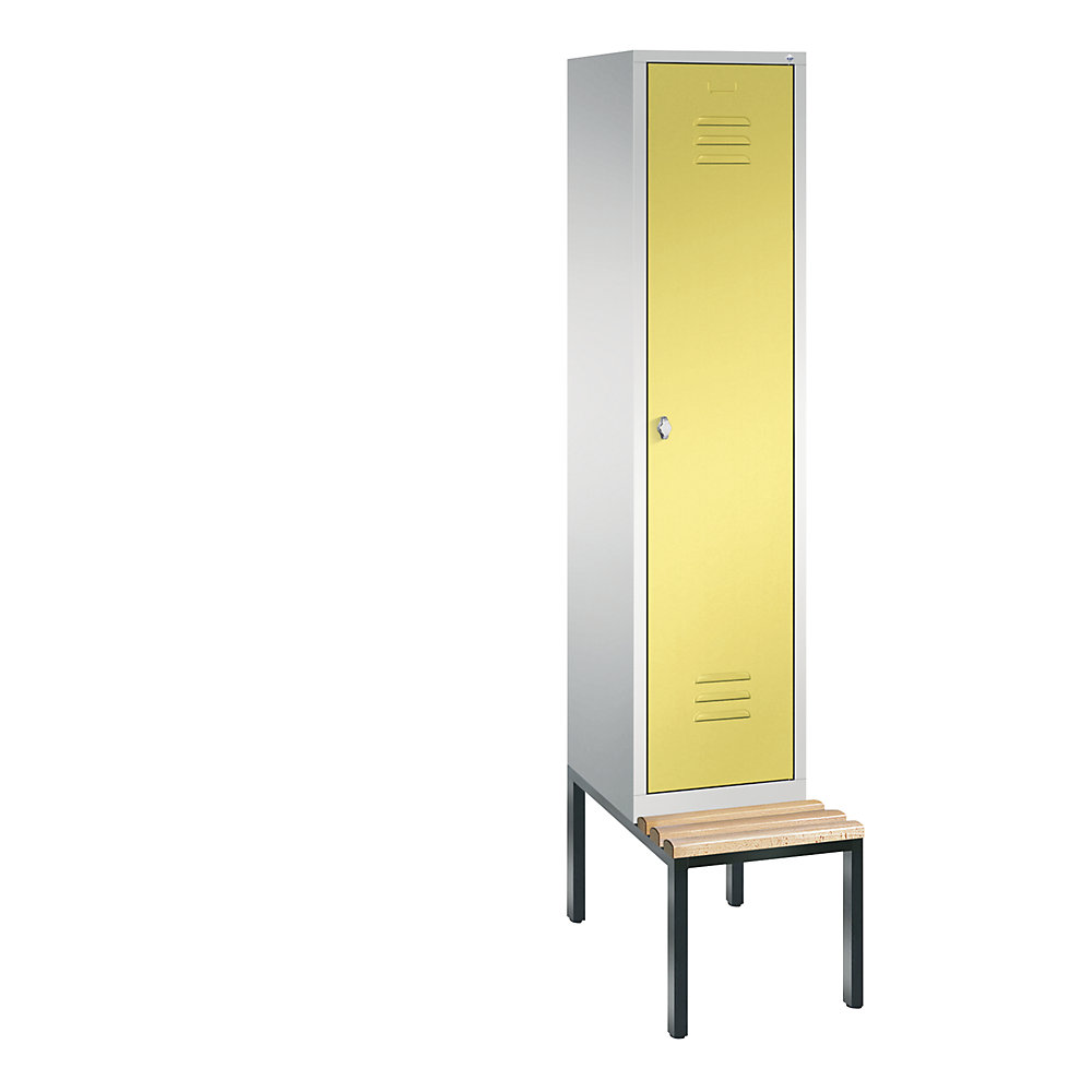 Vestiaire CLASSIC avec banc monté en dessous