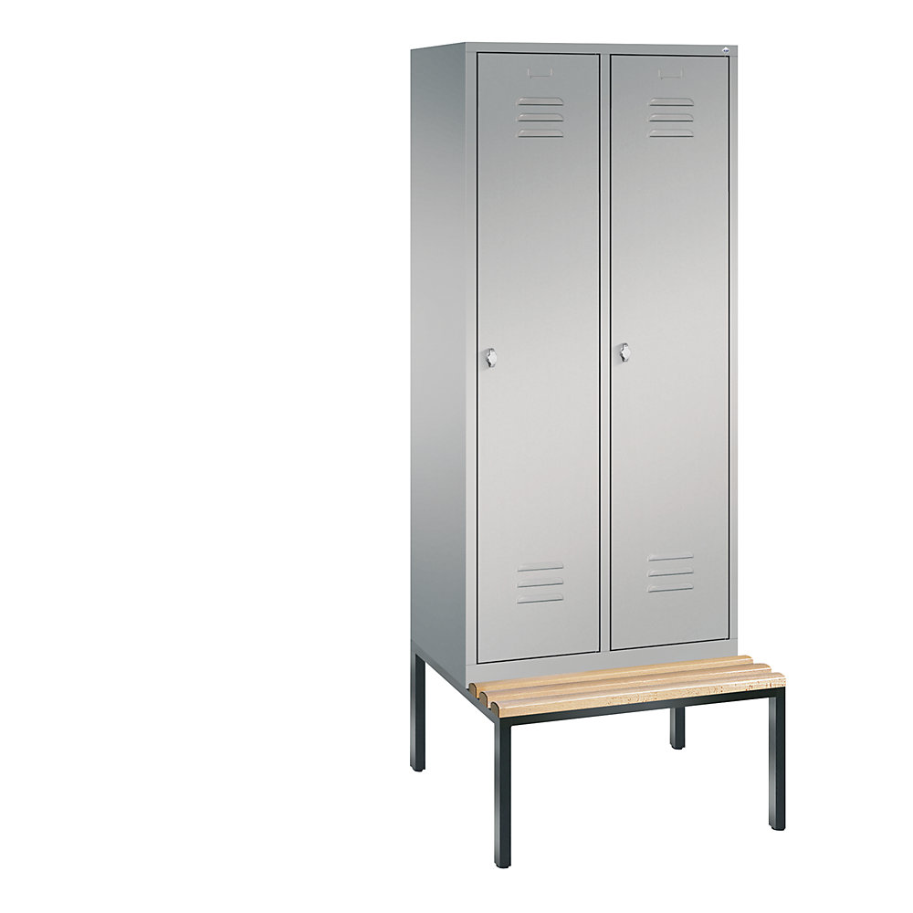 Vestiaire CLASSIC avec banc monté en dessous