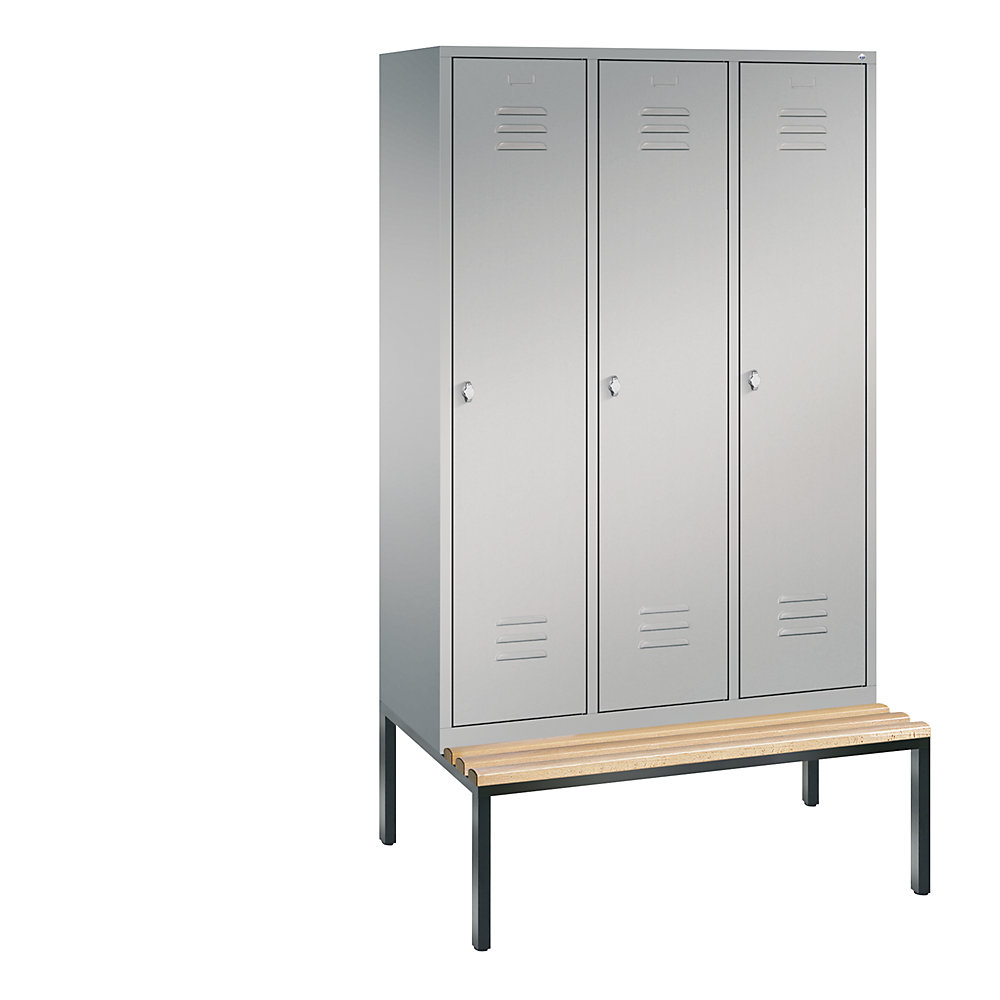 Vestiaire CLASSIC avec banc monté en dessous