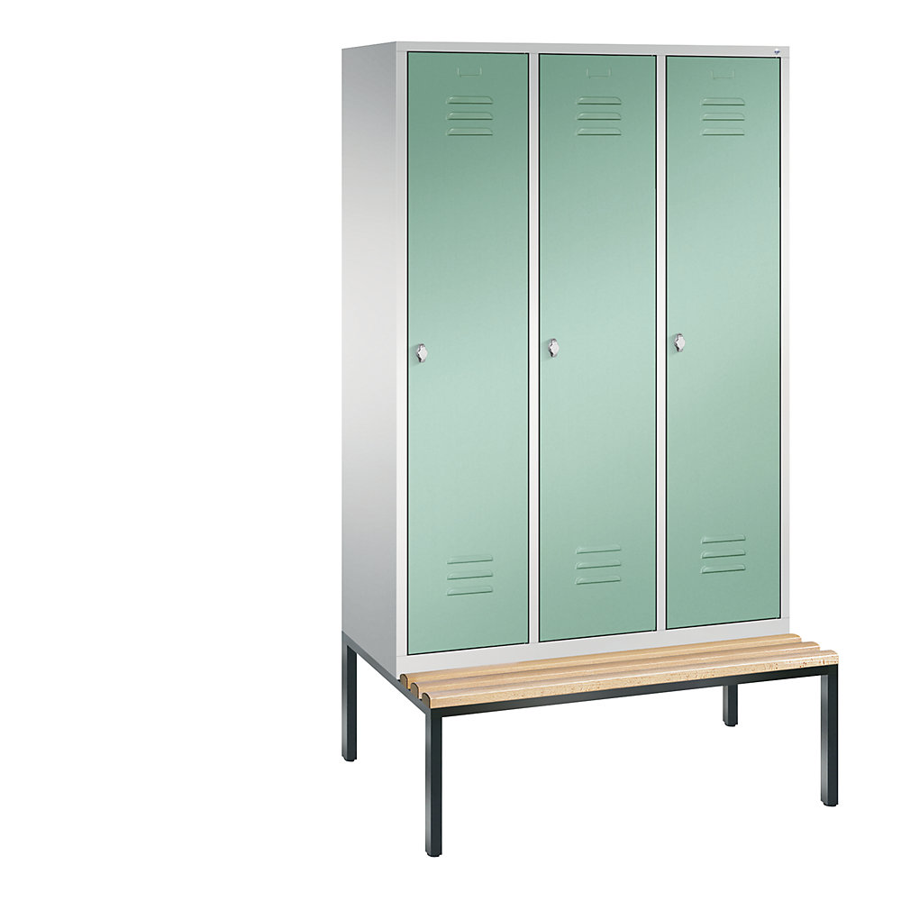 Vestiaire CLASSIC avec banc monté en dessous