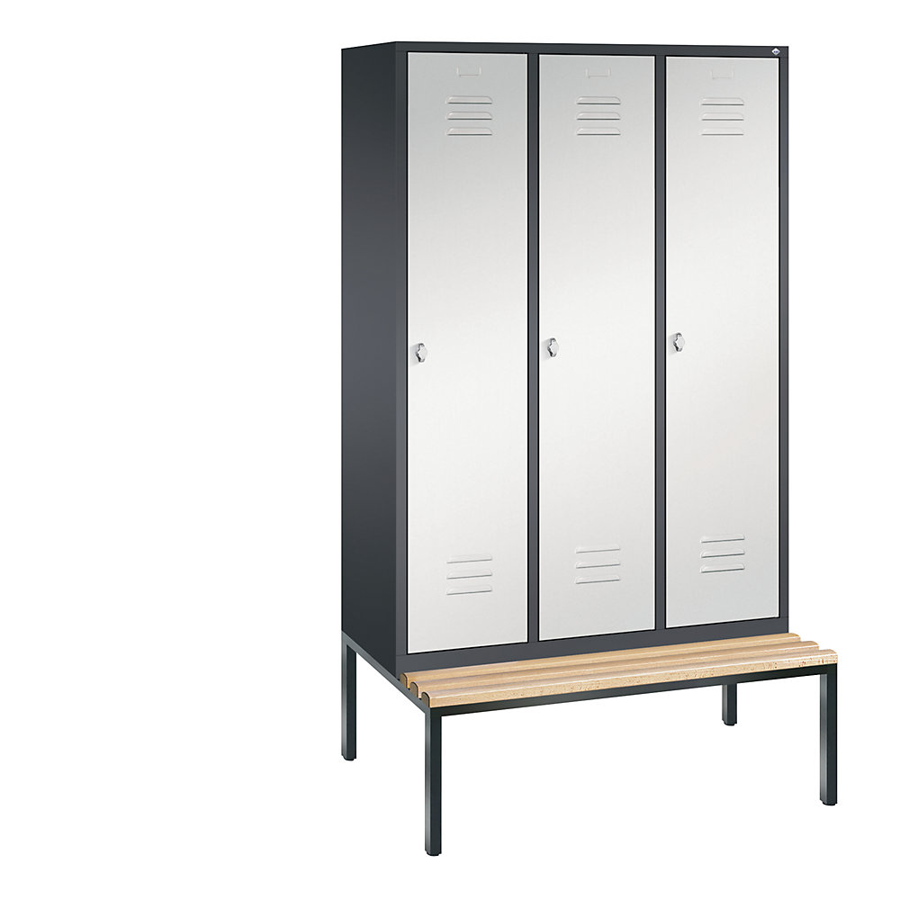 Vestiaire CLASSIC avec banc monté en dessous