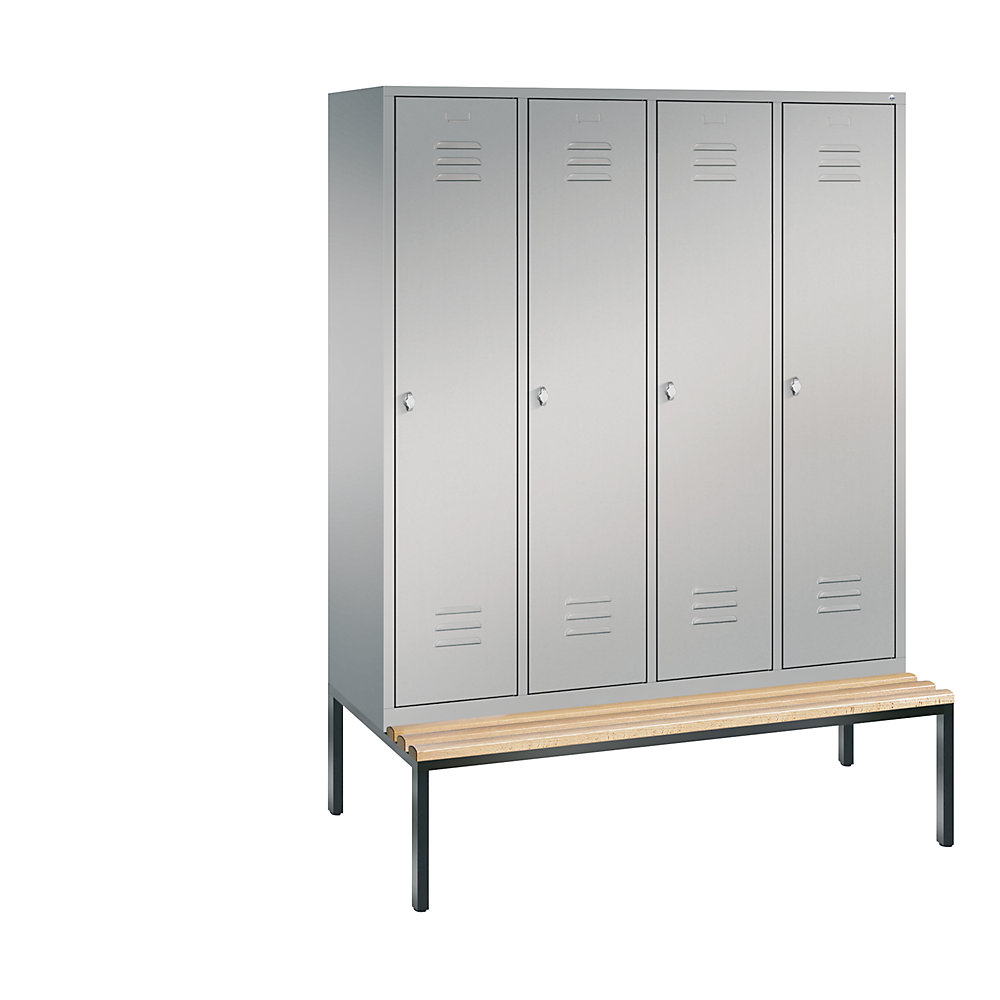 Vestiaire CLASSIC avec banc monté en dessous