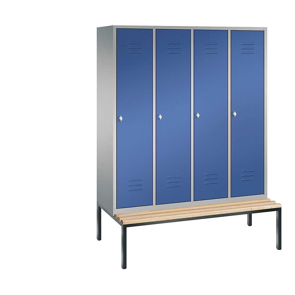 Vestiaire CLASSIC avec banc monté en dessous