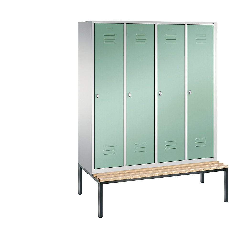 Vestiaire CLASSIC avec banc monté en dessous