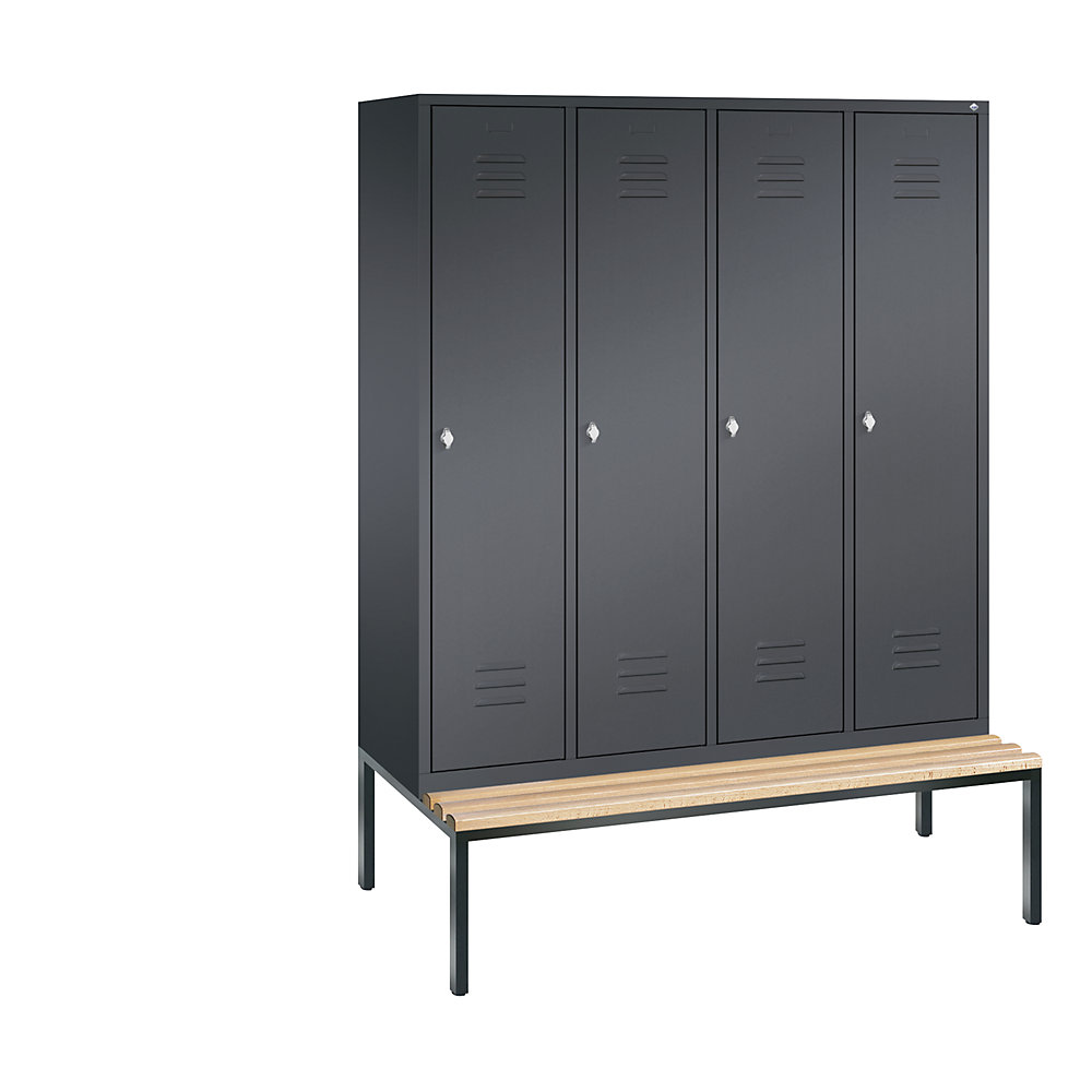 Vestiaire CLASSIC avec banc monté en dessous