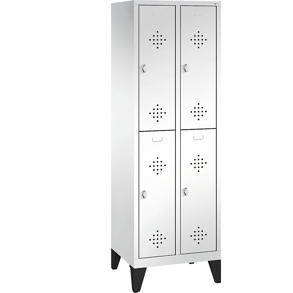 Penderie sur pieds CLASSIC à deux étages