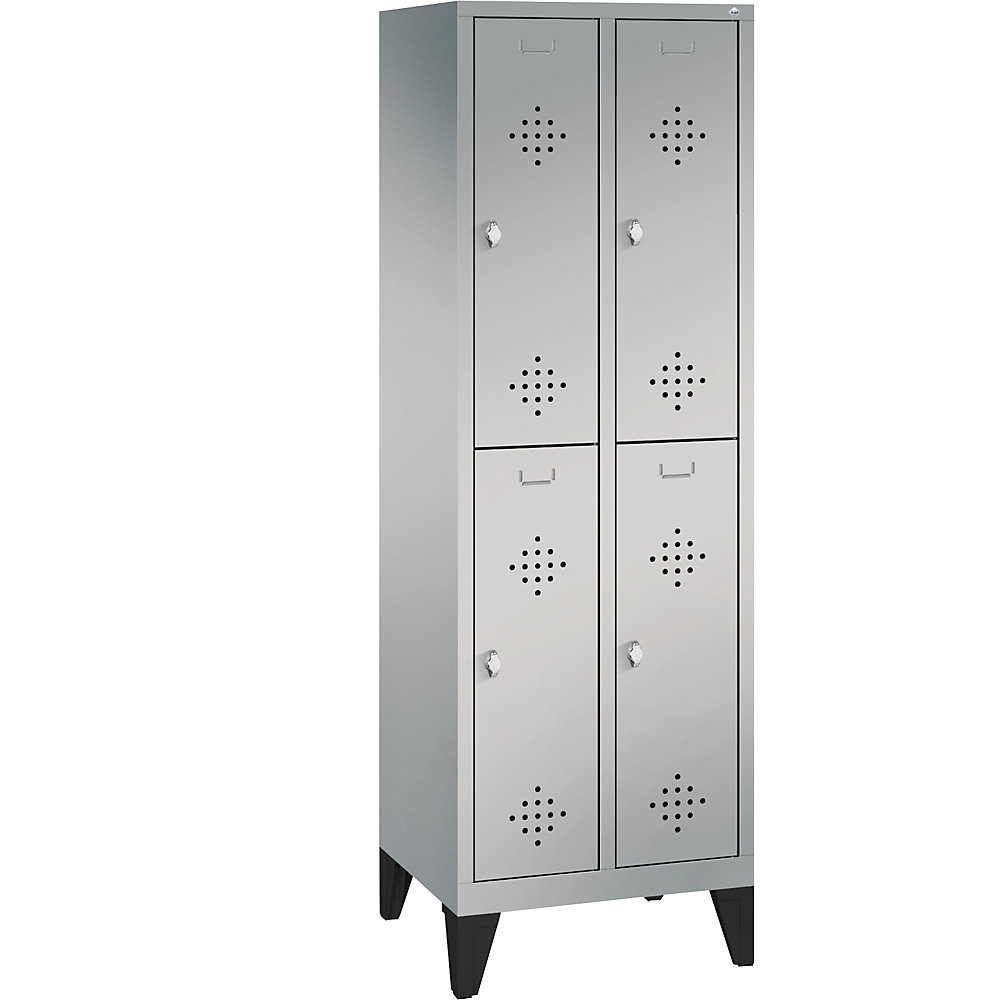 Penderie sur pieds CLASSIC à deux étages