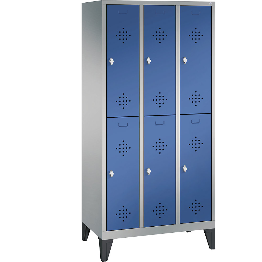 Penderie sur pieds CLASSIC à deux étages