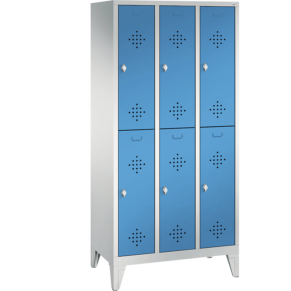 Penderie sur pieds CLASSIC à deux étages