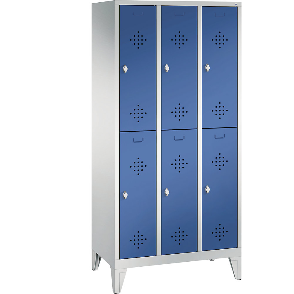 Penderie sur pieds CLASSIC à deux étages