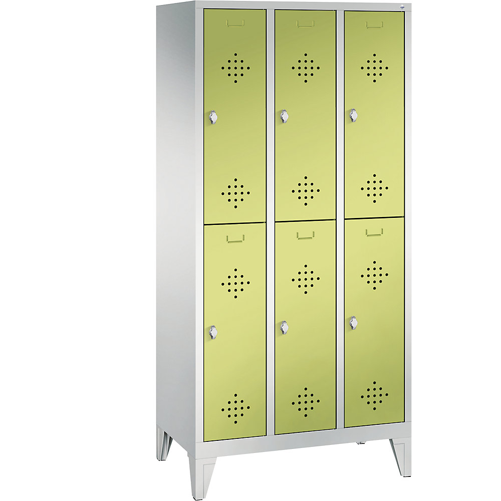 Penderie sur pieds CLASSIC à deux étages