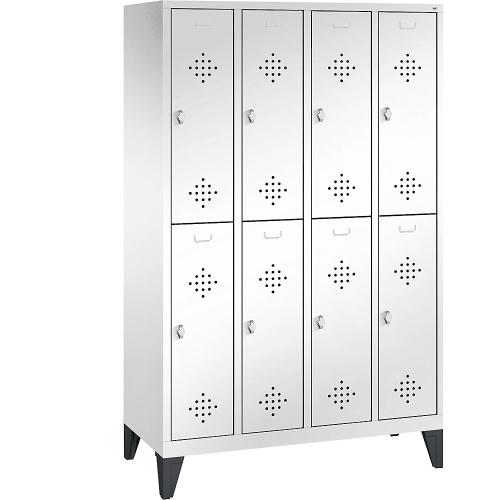 Penderie sur pieds CLASSIC à deux étages