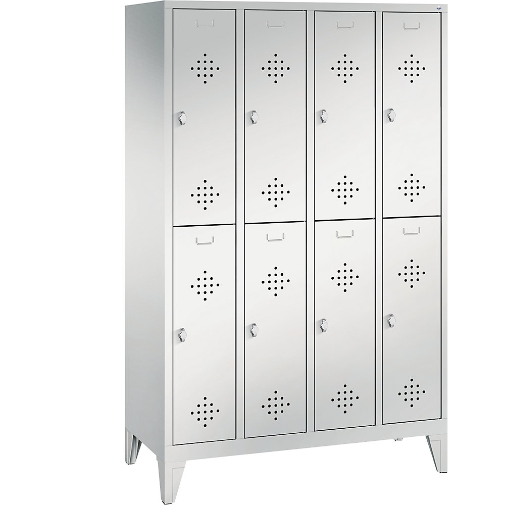 Penderie sur pieds CLASSIC à deux étages