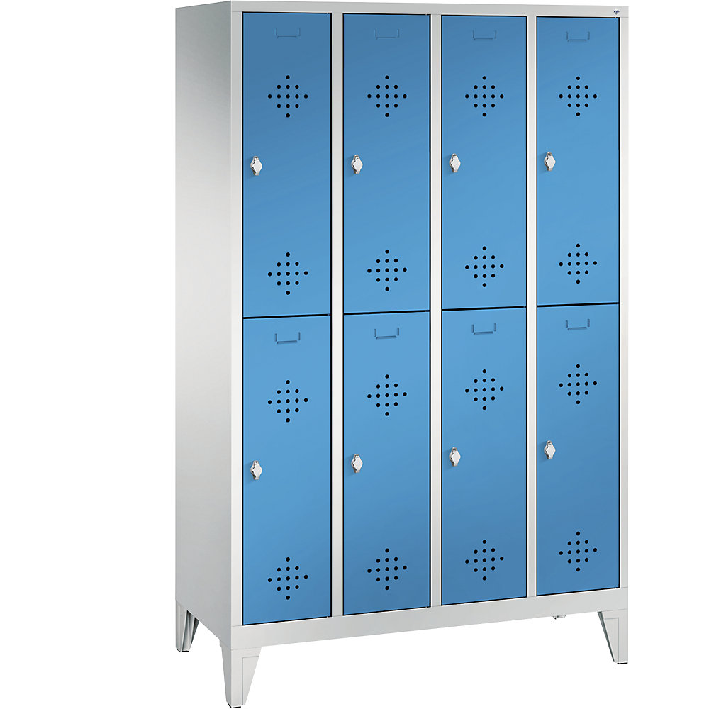 Penderie sur pieds CLASSIC à deux étages