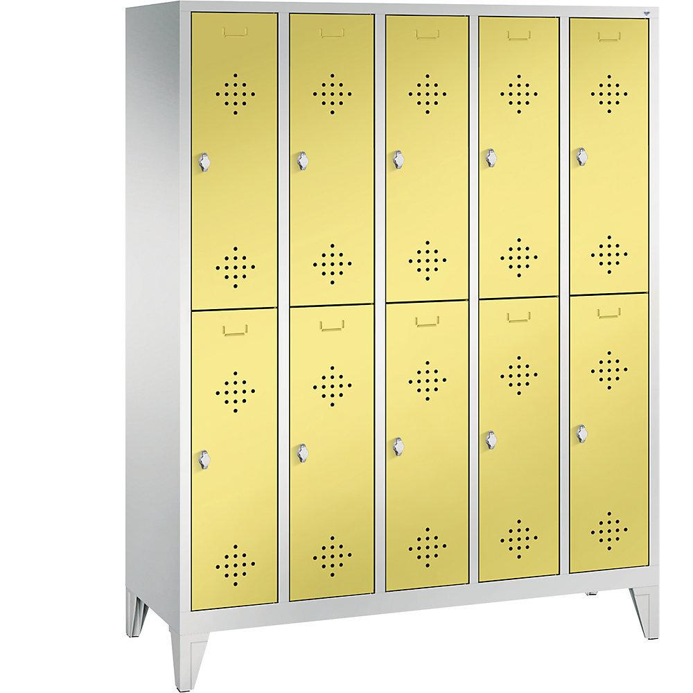 Penderie sur pieds CLASSIC à deux étages