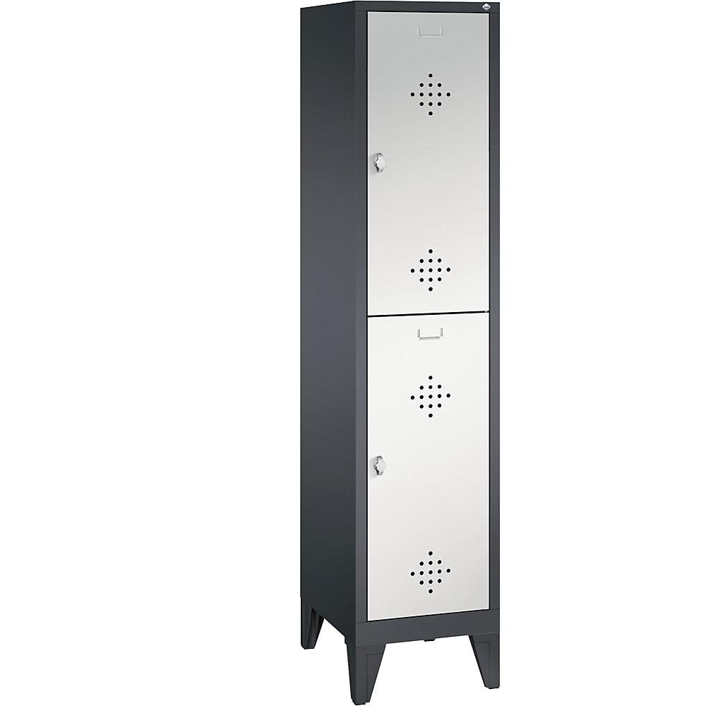 Penderie sur pieds CLASSIC à deux étages